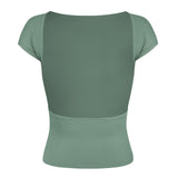 Seafoam Serenity Cap Sleeve Top