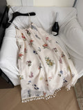 Graceful Floral Print Spaghetti Strap Maxi Dress