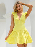 Lemon Zest Vibrant Summer Sundress