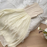 Floral and Gem Embellishments Strapless Long Dress