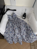 Butterfly Print Spaghetti Strap Mini Dress