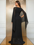 Black Feline Mystique Evening Dress