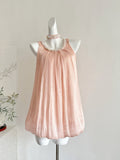 Pearl Embellishments Elegant Pink Dress