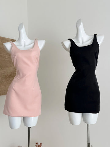 Rhinestone-Trimmed Strapless Mini Dress