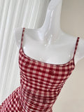 Flirty Skirt Vibrant Red Mini Dress