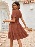 Misty Morning Beige Casual Summer Dress