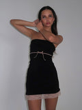 Classic Black Mini Elegance Dress