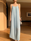 Ethereal Lavender Sleeveless Maxi Dress