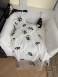 Puffy Tulle Skirt White Spaghetti Strap Dress