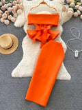 Delightful Rose Ribbon Dress