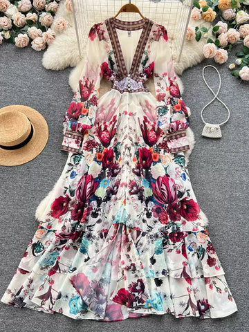 Dainty Garden Soiree Dress