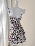 Vibrant Prints Charming Floral Skater Dress