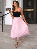 Ballerina Pink Skirted Cocktail Dress