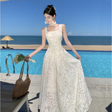 Ivory Asymmetrical Hemline Evening Dress
