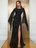 Black Feline Mystique Evening Dress