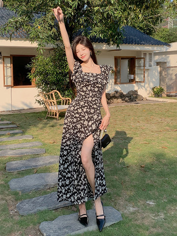 Floral Maxi Long Beach Summer Dress