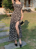 Floral Maxi Long Beach Summer Dress