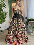 Enchanted Garden Embroidered Floral Dress