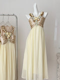 Floral and Gem Embellishments Strapless Long Dress