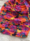 Tropical Escape Ruffled Maxi Dress