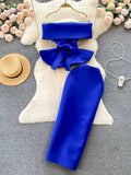 Delightful Rose Ribbon Dress