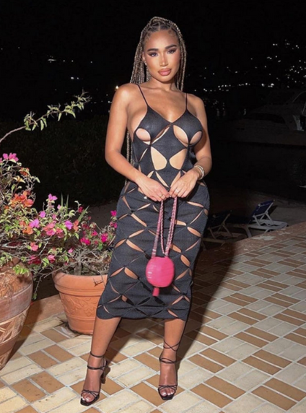 Summer Sexy Beach Party Club Sleeveless Backless Elegant Maxi Dresses