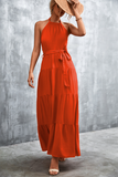 sexy halter strapless dress beach dress