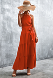 sexy halter strapless dress beach dress