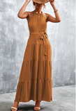 sexy halter strapless dress beach dress