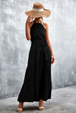 sexy halter strapless dress beach dress
