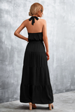 sexy halter strapless dress beach dress