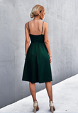 backless suspender pocket dress