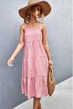 Classic Plaid Sling Dress