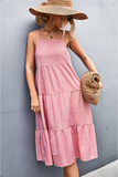 Classic Plaid Sling Dress