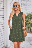 fur ball V-neck pocket long women's vest skirt
