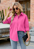 Candy-colored cardigan casual long-sleeved shirt