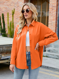 Candy-colored cardigan casual long-sleeved shirt