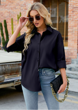 Candy-colored cardigan casual long-sleeved shirt