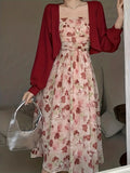 Two-piece Swing Cami Dress Outfits Dress