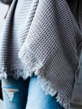 Vintage Simple V-neck Sweater Tops