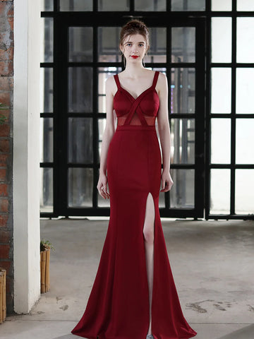 SEXY MERMAID STRAPS PARTY DRESS