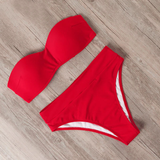 Bikini Swimwear Women Swimsuit Red Brazilian Bikini Set Push Up