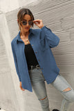 FASHION LOOSE LAPEL POCKET SHIRT
