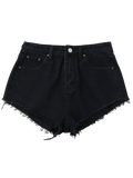 Trendy Denim Cutoffs Mini Shorts
