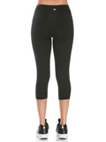 Stunning Sheer Mesh Cropped Athletic Leggings