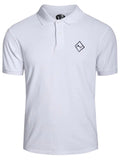 Trendy Men Embroidered Polo T Shirt