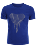 Trendy Crewneck Graphic Mens Jersey Tee