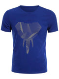 Trendy Crewneck Graphic Mens Jersey Tee