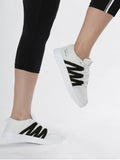 Fashion Breathable Tie Up Mesh Skate Shoes