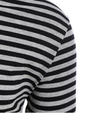 Fashion Striped Long Sleeve Mens Jersey Top